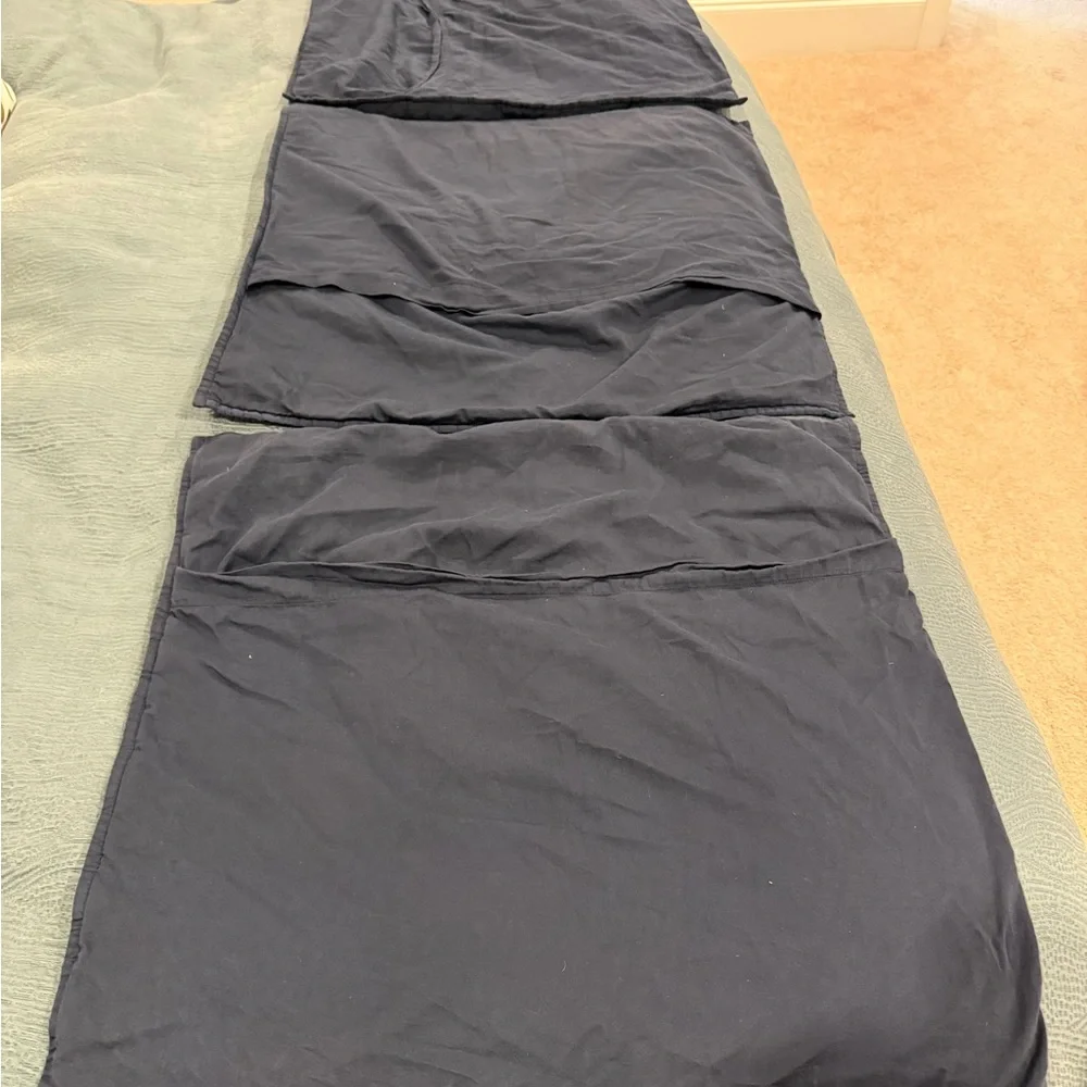 Serena and Lily King Size Navy Blue Quilted Bedding Set - Picture 9 of 9